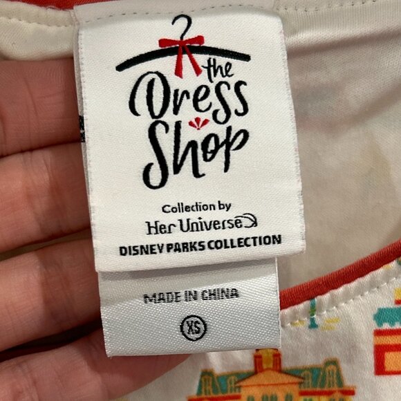 The Dress Shop Her Universe Disney Dress Shop Main Street Usa Dress W/ Cardigan - Picture 5 of 5